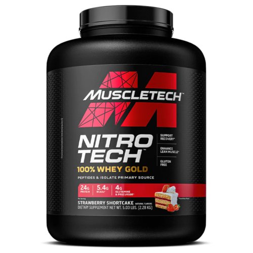 ⁦نيترو تك 100% واي جولد 5 باوند | NITROTECH 100%WHEY GOLD 5LB⁩ - الصورة ⁦1⁩